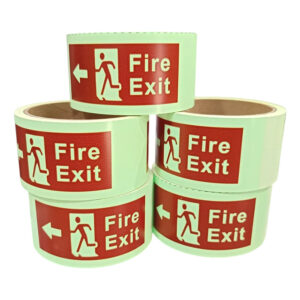 Fire Emergency Exit Sign Night GLow Tape (LS-192) - 2
