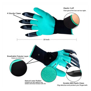 Garden Gloves with Claws (LS-138) 7 Garden Gloves (LS-138)-3