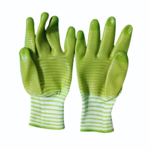 Green Zebra Coating Gloves (LS-146) - 4