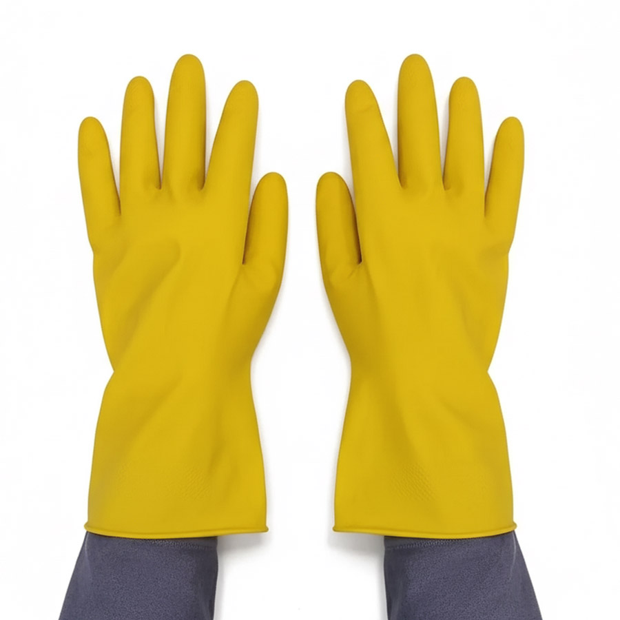 Household Gloves Yellow (LS-147) - 1