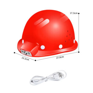IN Built LED Light with Sensor & Rechargeable Battery Helmet (LS-261) - 2
