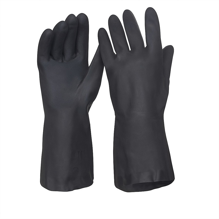 Industrail Gloves Black (LS-112) - 1