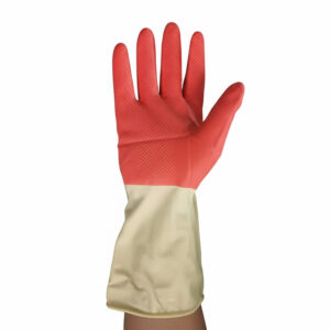 Industrial Gloves White Red (LS-114) 5 Industrail Gloves Black (LS-112) - 2