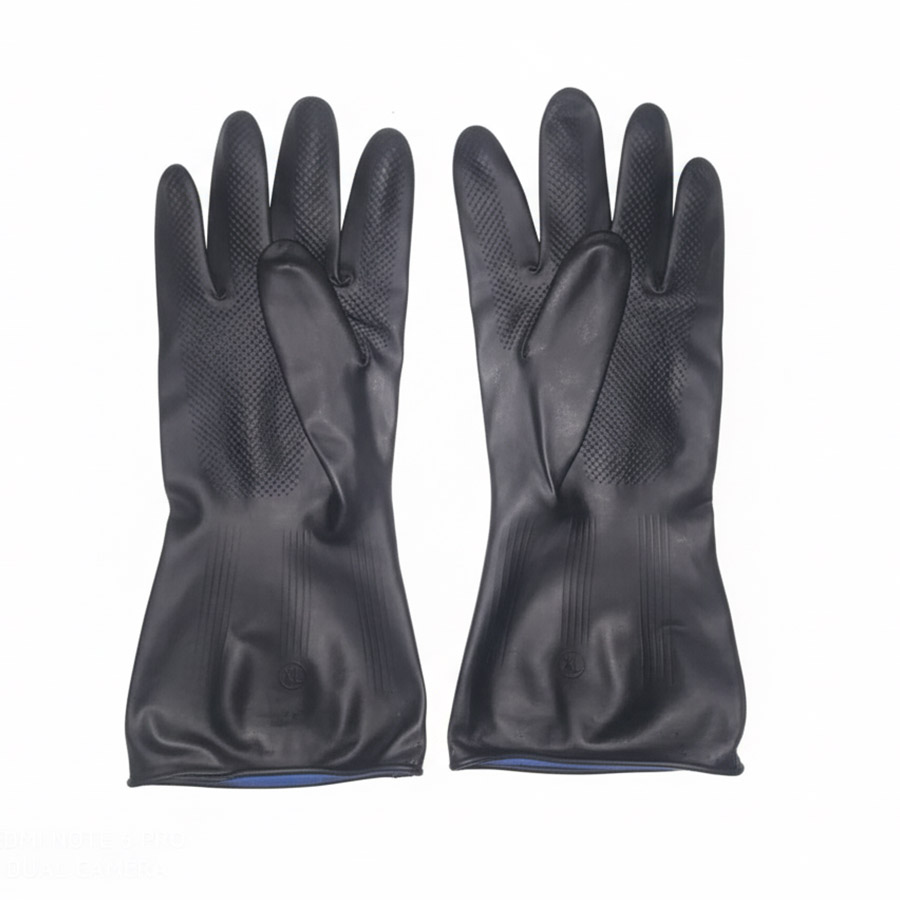 Industrail Gloves Black (LS-112) - 2