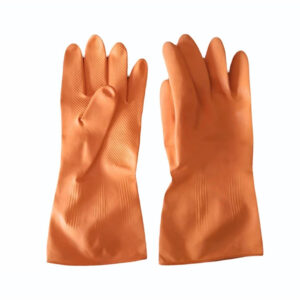 Industrial Gloves Orange (LS-111) - 2