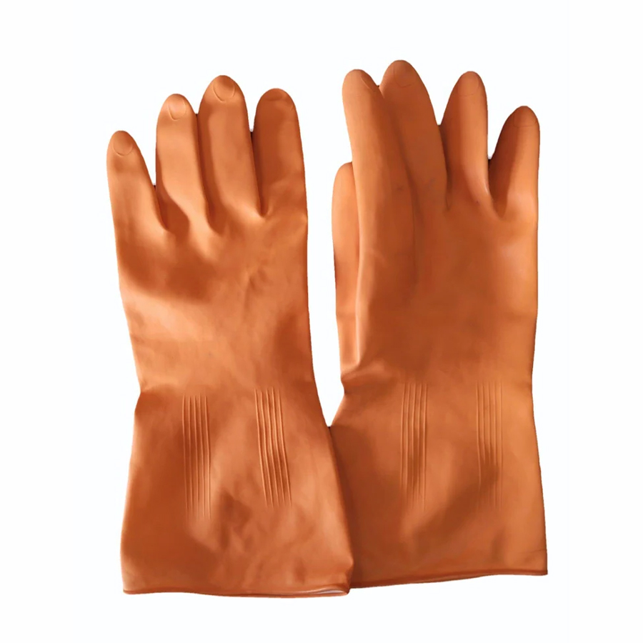 Industrial Gloves Orange (LS-111) 2 Industrial Gloves Orange (LS-111) - 3