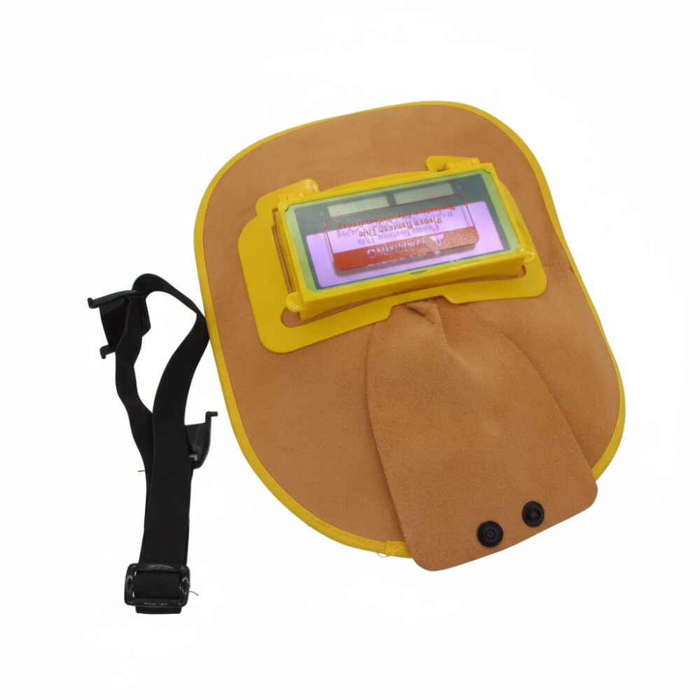 Leather Auto Darkening Mask (LS-254) - 1 Leather Auto Darkening Mask (LS-254) - 1