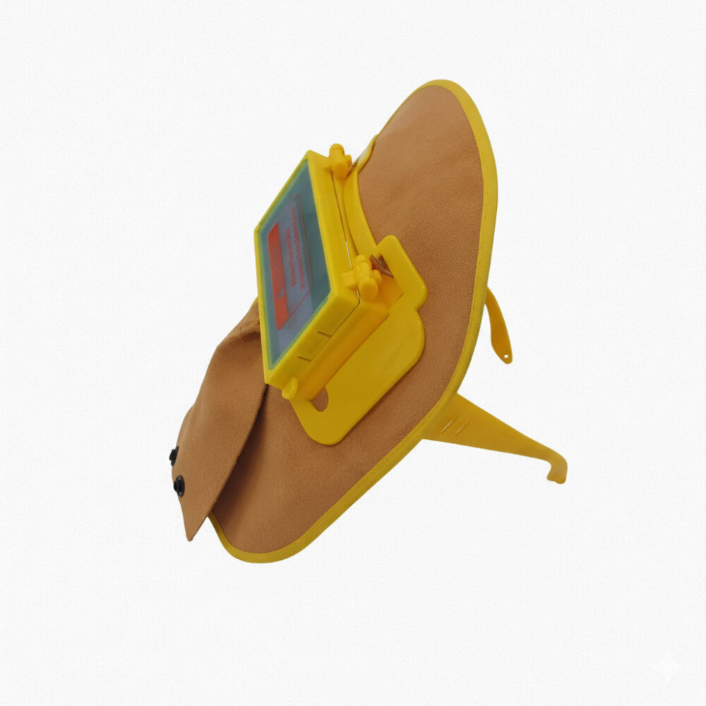 Leather Auto Darkening Welding Mask (LS-254) 2 Leather Auto Darkening Mask (LS-254) - 3