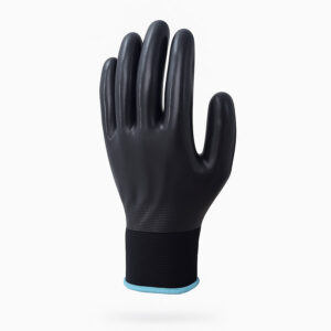 Full Nitrile Coated Gloves (LS-106) 10 PU Coated Black (LS-108) - 4