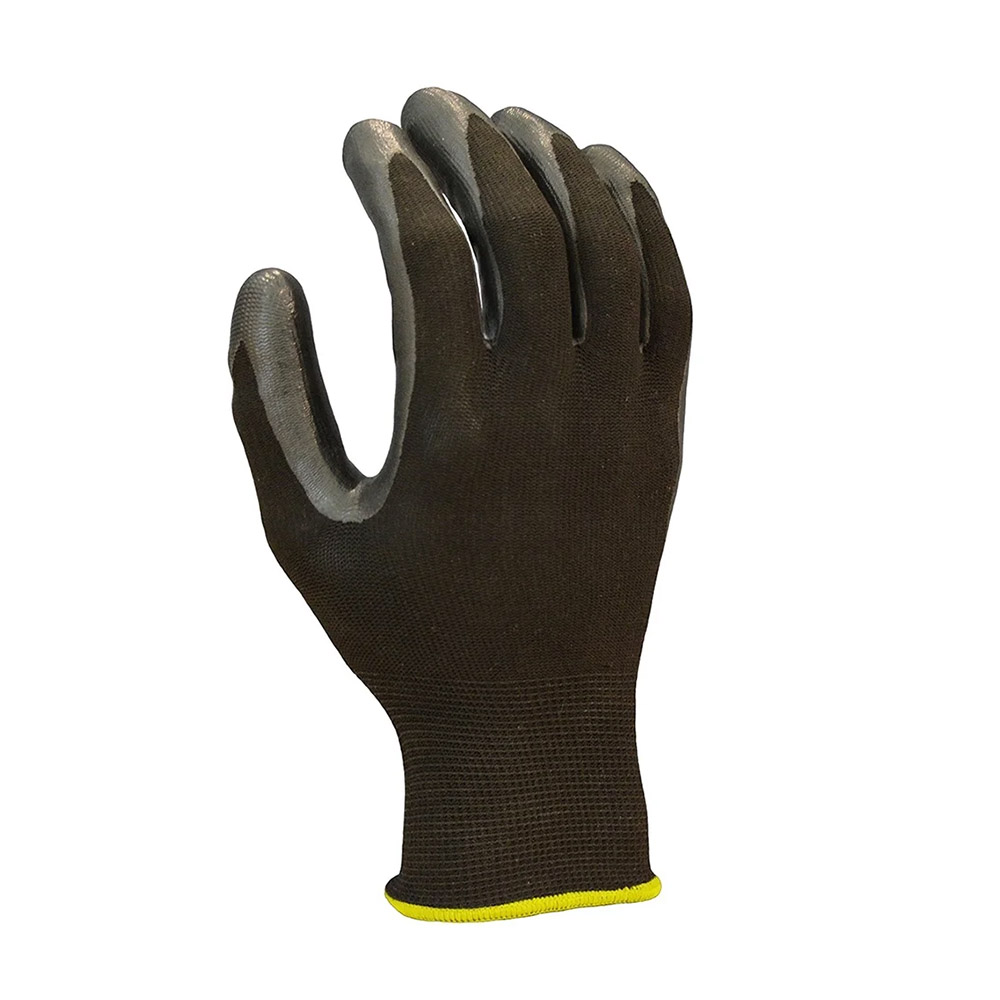 PU Coated Gloves (LS-108) 2 PU Coated Black & White (LS-108) - 3