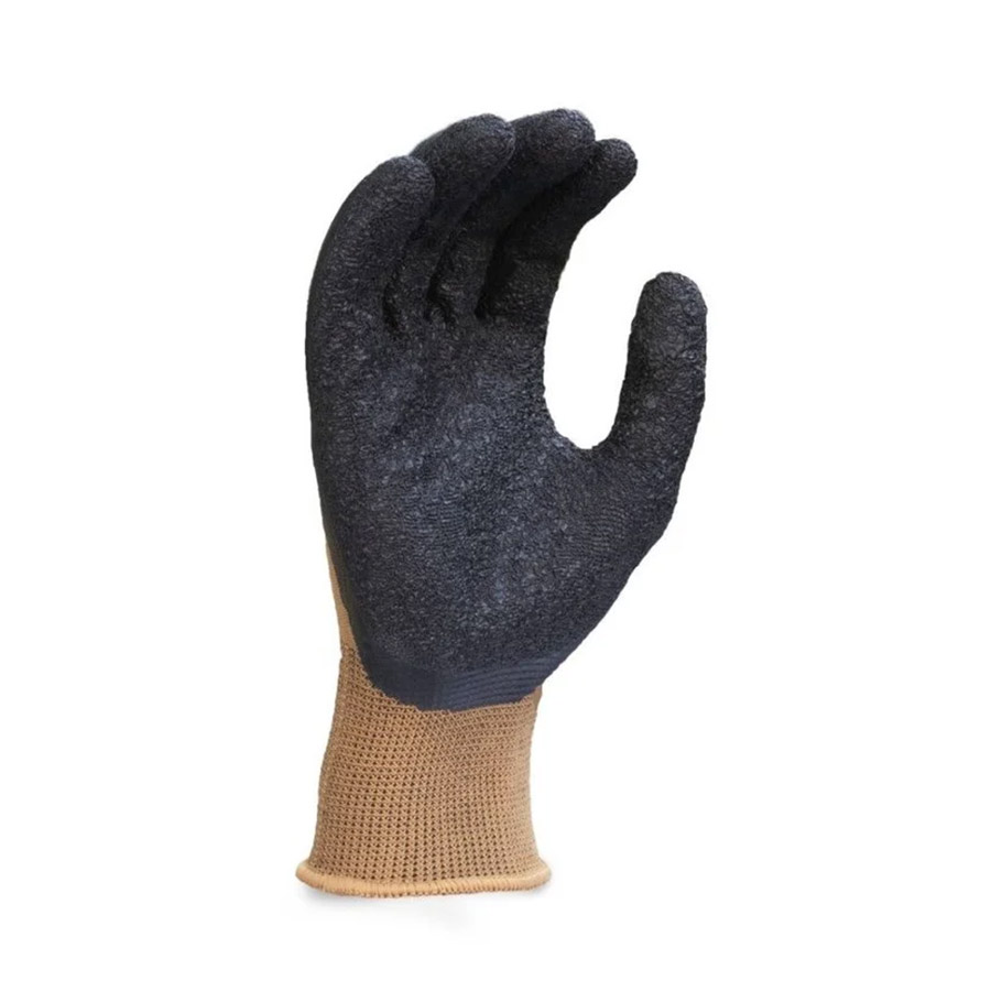 Piton Rubber Coated Gloves (LS-134) 2 Piton Rubber Coated Brown:Black (LS-134) - 3