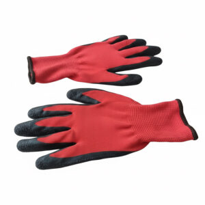 Piton Rubber Coated Gloves (LS-133) 7 Piton Rubber Coated Red:black (LS-133) - 3