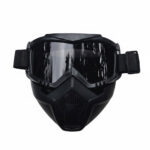 Plastic Full Face Black Glass (LS-259) - 1