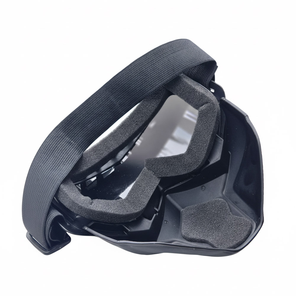 Plastic Full Face Black Glass (LS-259) - 2