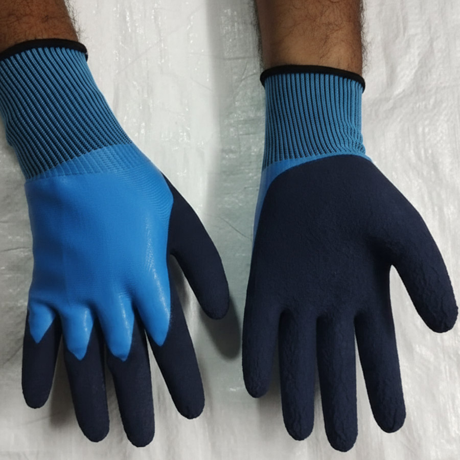 Premium Full Double Coated Safety Gloves (LS-110) 3 Premium Full Double Coated (LS-110) - 4