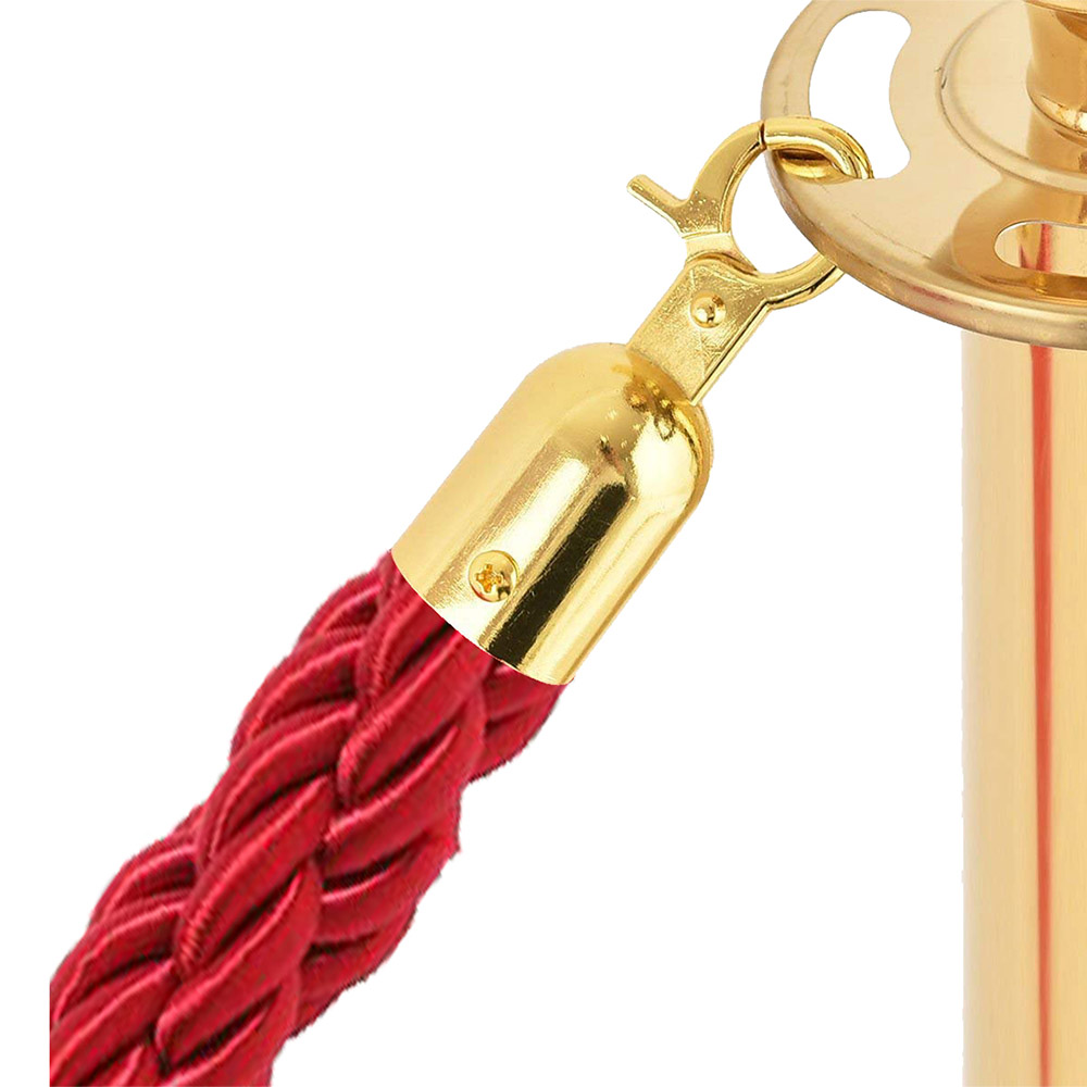 VIP Stanchion Rope (LS-217) - Twisted Barrier Line with Snap Hook 4 Premium VIP Q Manager Rope All Colour (LS-217) - 5