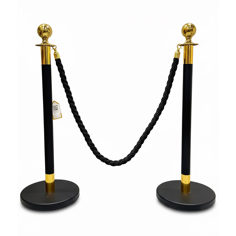 Home 18 Q Manager Iron Base Black & Golden (LS-211) - 4