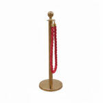 Gold Stanchion Post