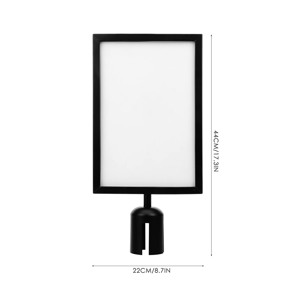 SS Q Manager Message Plate Black (LS-219) - 2