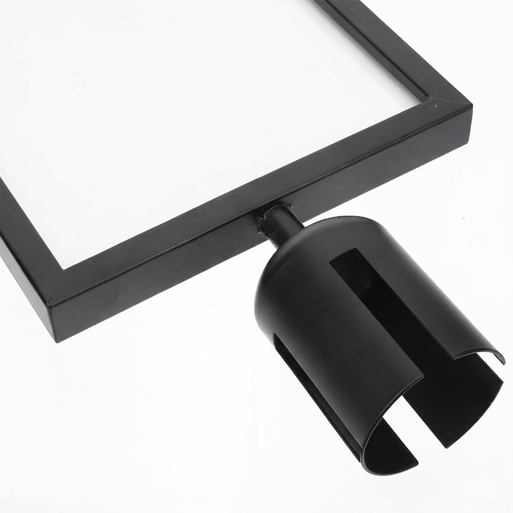 SS Q Manager Message Plate Black (LS-219) - 3