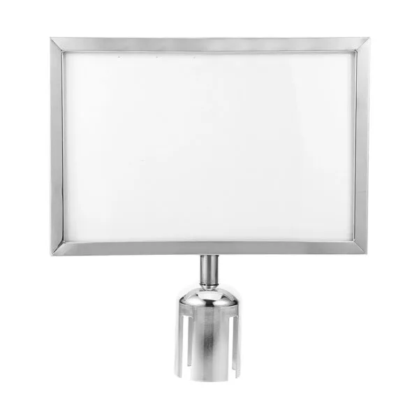 Premium sign holder stand with A4 display