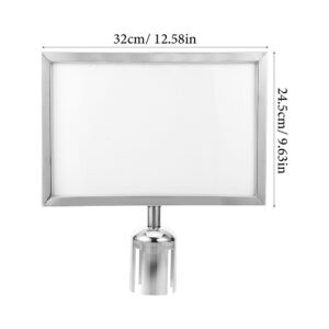 SS Q Message Plate Size A4 (LS-218) - 8