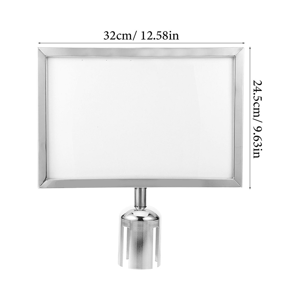 SS Q Message Plate Size A4 (LS-218) - 8