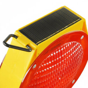 Big Solar Warning Light (LS-159) 7 Solar Flasher Cone Mount 309 V5 - 3