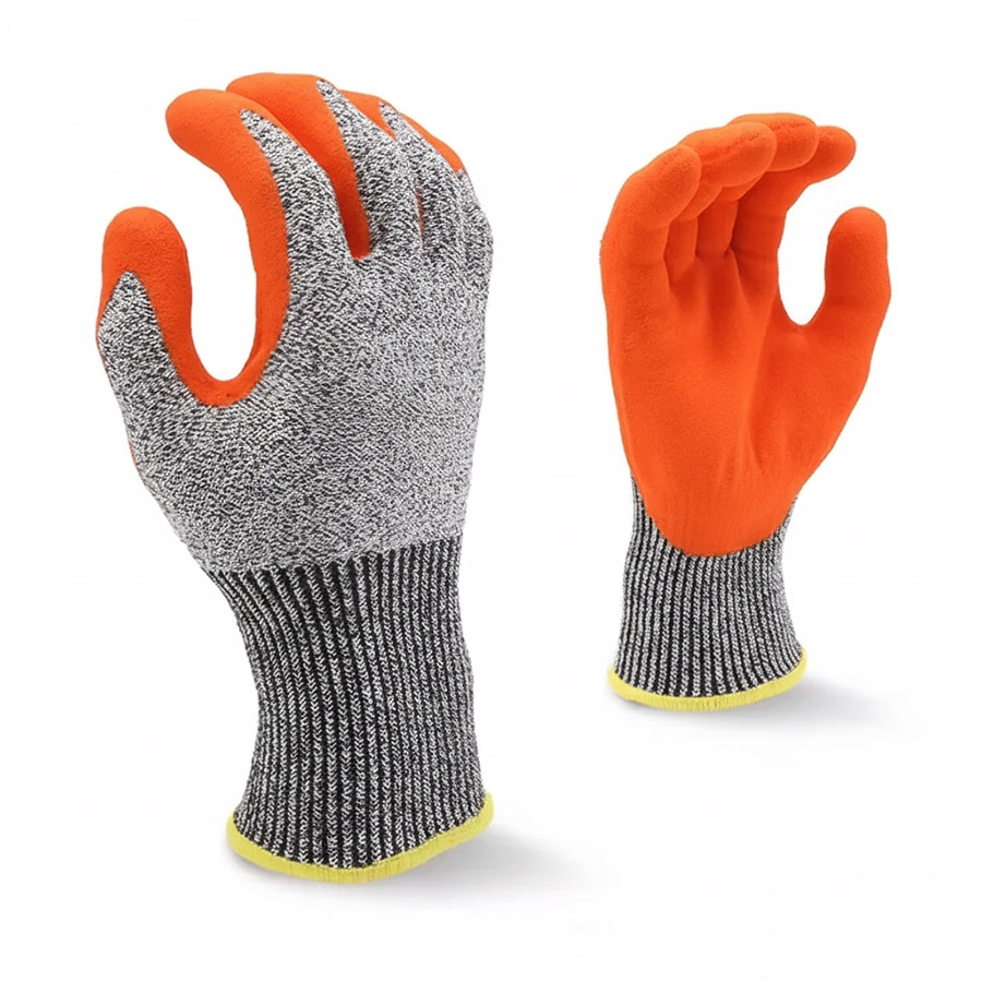 Stuntmen Orange White Nitrile (LS-141) - 1