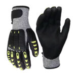 TRP Black Anti Impact Gloves (LS-125) - 2