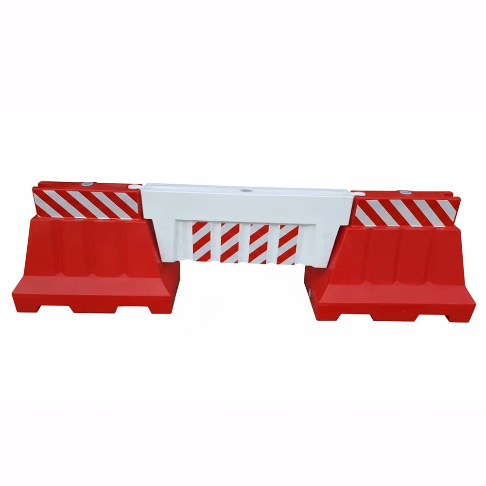 Water filled barriers for construction safety