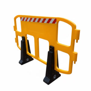 Water Filled Road Barrier - Interlocking Plastic Safety Wall 5 Water Filled Barrier (MASSWFB-2020) - 2